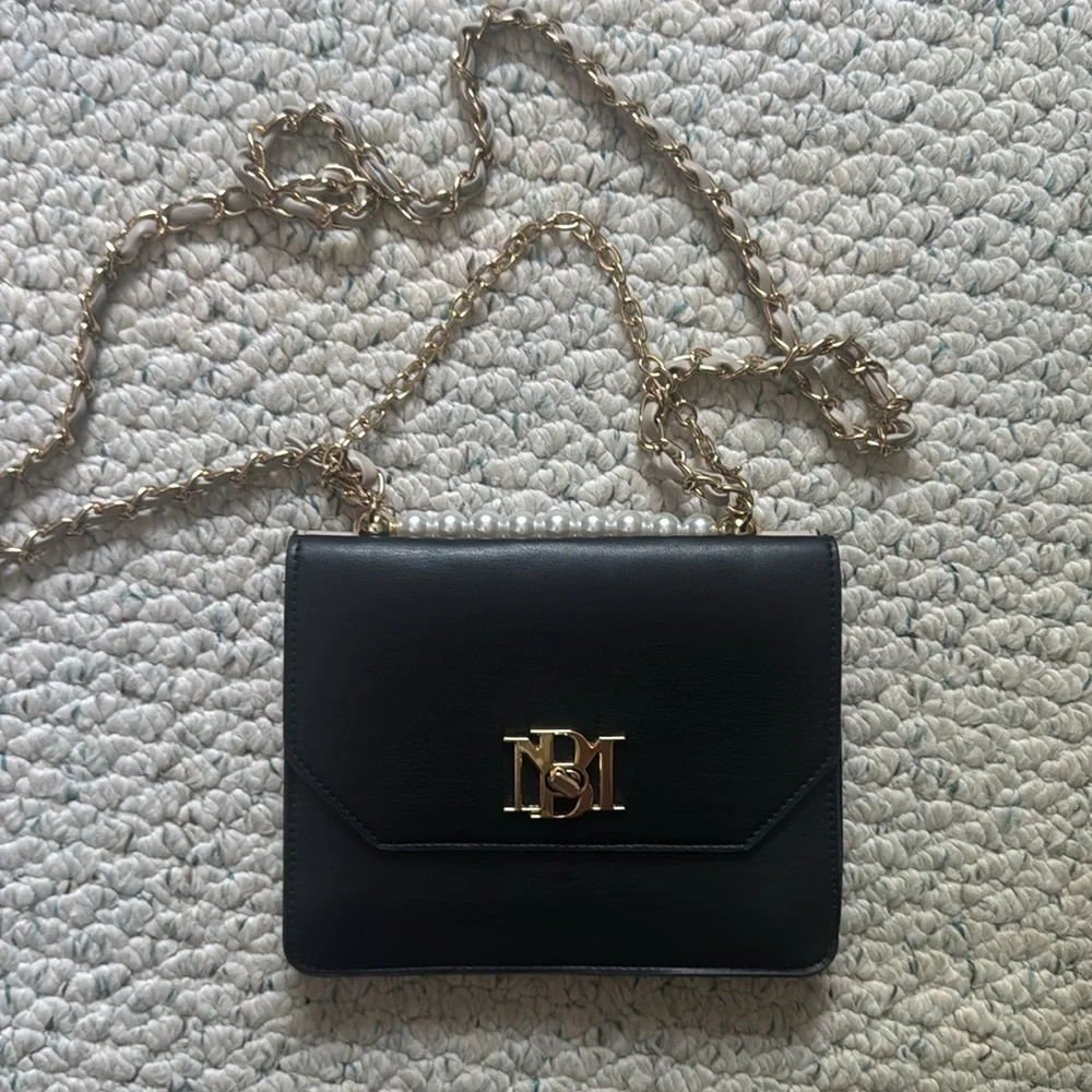 Badgley Mischka Double-Sided Crossbody Bag